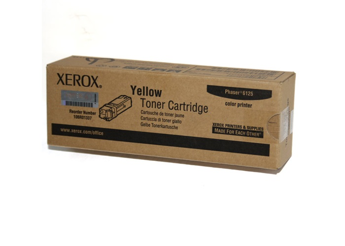 Xerox 106R01337 (Phaser 6125) (Yellow)