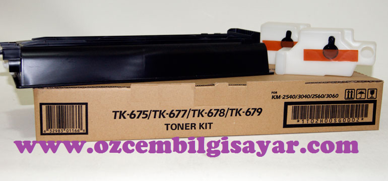 Kyocera Mita TK-675 (KM-2540/KM-2560/KM-3040/KM-3060)  (Black)