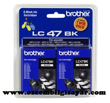 Brother LC47BK (Twinpack)