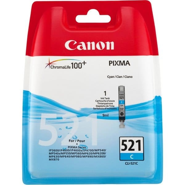 Canon CLI-521C (Cyan)
