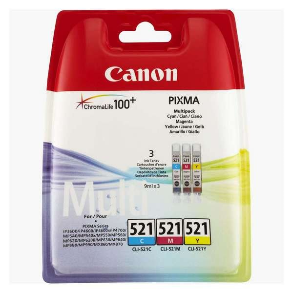 Canon CLI-521CMY (MULTIPACK)