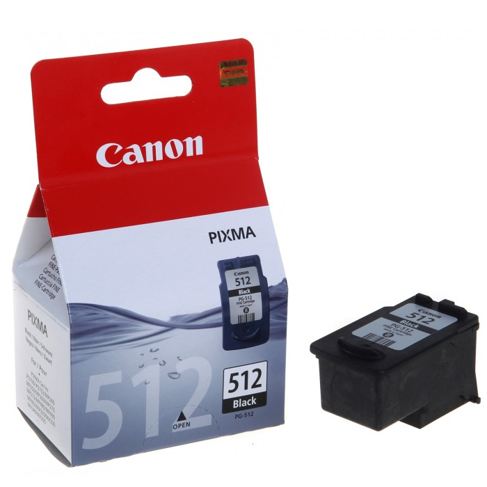 Canon PG-512 (IP2700-MP230-MP235-MP240-MP250-MP252-MP260-MP270-MP272-MP280-MP282-MP480) (Black)