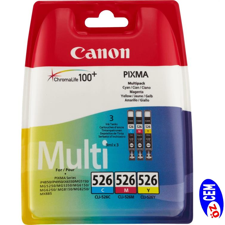 Canon CLI-526C/M/Y MULTIPACK