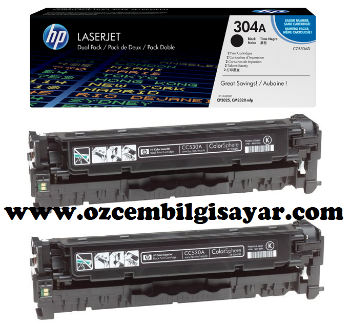 HP CC530AD (304A/CP2020-CP2025-CM2320) (Black)