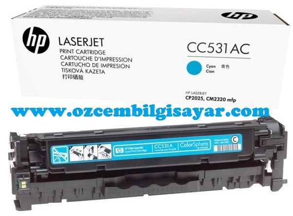 HP CC531AC (CP2020-CP2025-CM2320) (Cyan)