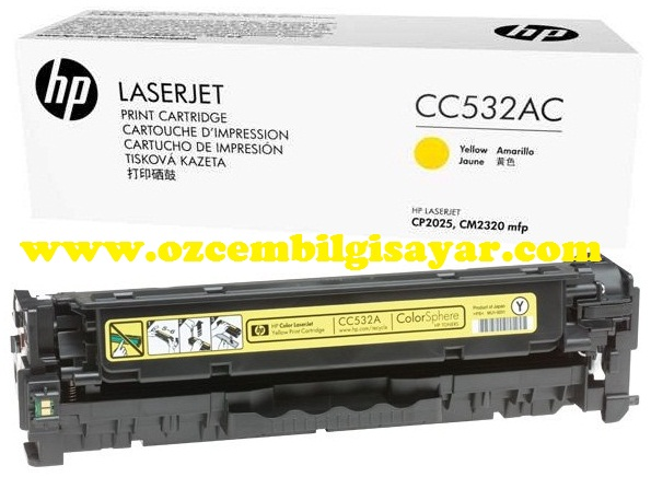 HP CC532AC (CP2020-CP2025-CM2320) (Yellow)