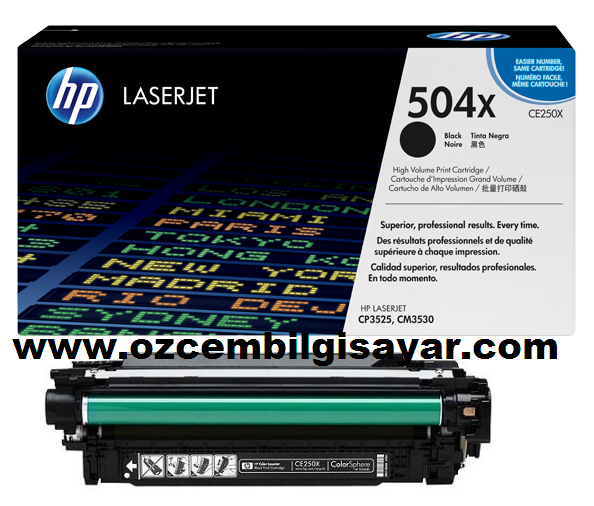 HP CE250X (504X) (Black)