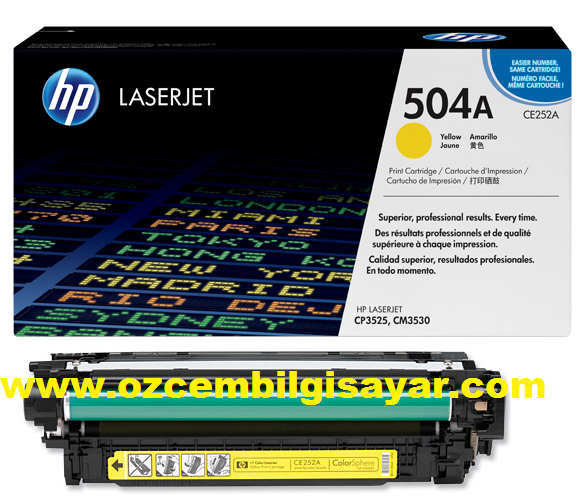 HP CE252A (504A) (Yellow)