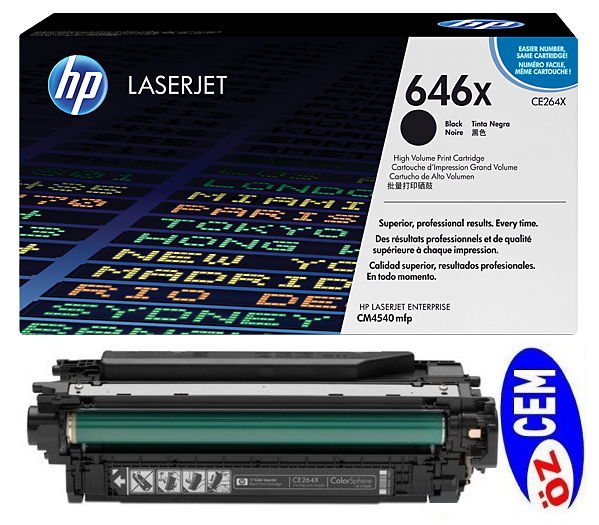 HP CE264X (646X) (Black)