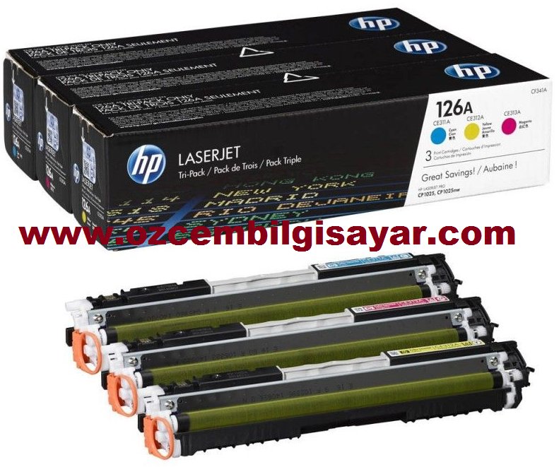 HP CF341A (126A-CE311A/CE312A/CE313A) (C/M/Y)