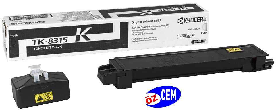Kyocera Mita TK-8315K (TASKalfa 2550) (Black)