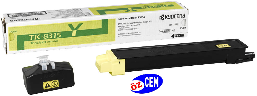 Kyocera Mita TK-8315Y (TASKalfa 2550) (Yellow)