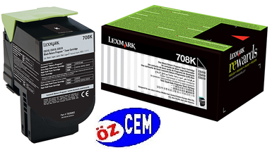 Lexmark 70C80K0 (708K CS310/CS410/CS510) (Black)