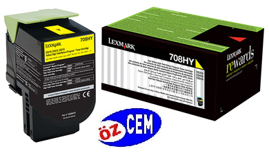 Lexmark 70C8HY0 (708HY CS310/CS410/CS510) (Yellow)