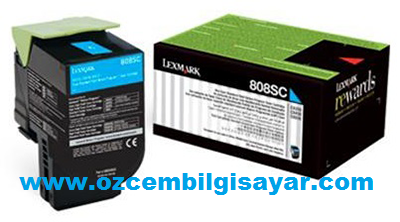 Lexmark 80C8SC0 (808SC CX310/CX410/CX510) (Cyan)