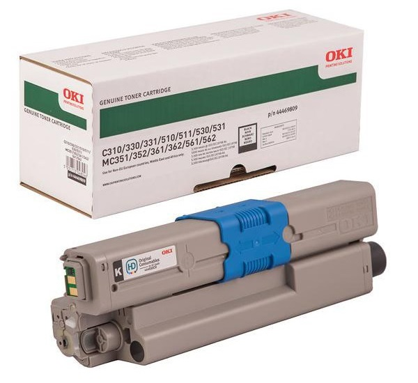 OKI C310-C330-C331-C510-C511-C530-C531-MC351-MC352-MC361-C362-MC561-MC562 (p/n 44469809) (Black)