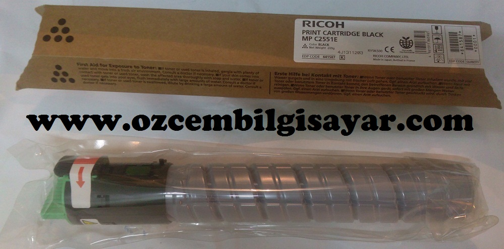 Ricoh Afico MP C2551E (MP C2030/ MP C2050/ MP C2051/ MP C2550/ MP C2551) (Black)