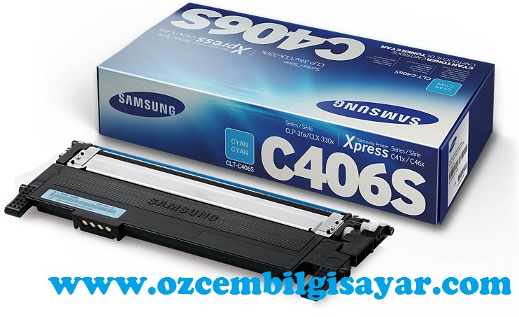 Samsung CLP-360/CLP-365/CLX-3300/CLX-3305/SL-C410/SL-C460 (CLT-C406S) (Cyan)