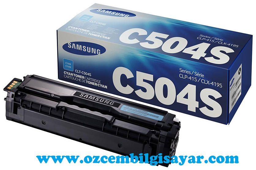Samsung CLP-415/CLP-470/CLP-475/CLX-4170/CLX-4195 (CLT-C504S) (Cyan)