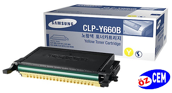 Samsung CLP-610/CLP-660/CLX-6210/CLX-6240 (CLP-Y660B) (Yellow)