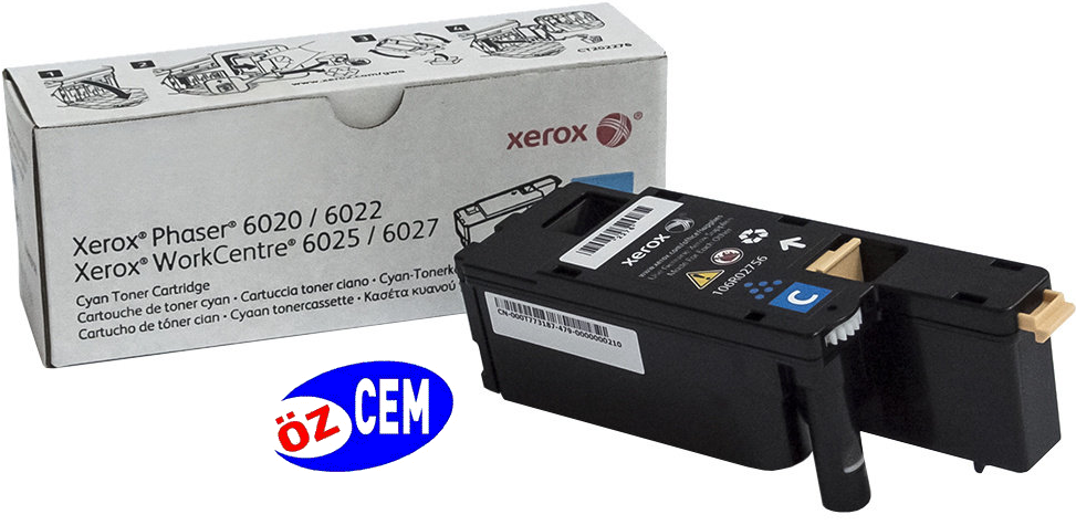 Xerox 106R02760 (Phaser 6020/6022/WorkCentre 6025/6027) (Cyan)