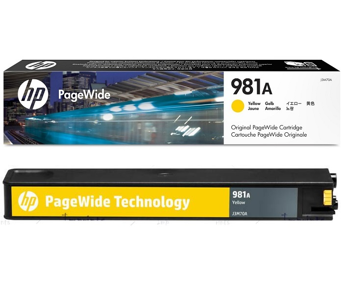 HP 981A-J3M70A (Yellow)