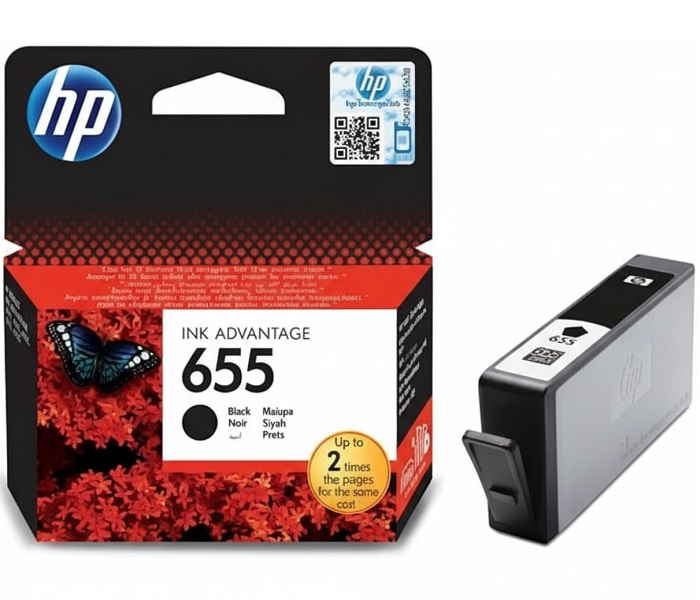 HP 655-CZ109AE (DeskJet 3520-3525-4610-4615-4625-5520-5525-6520-6525) (Black)