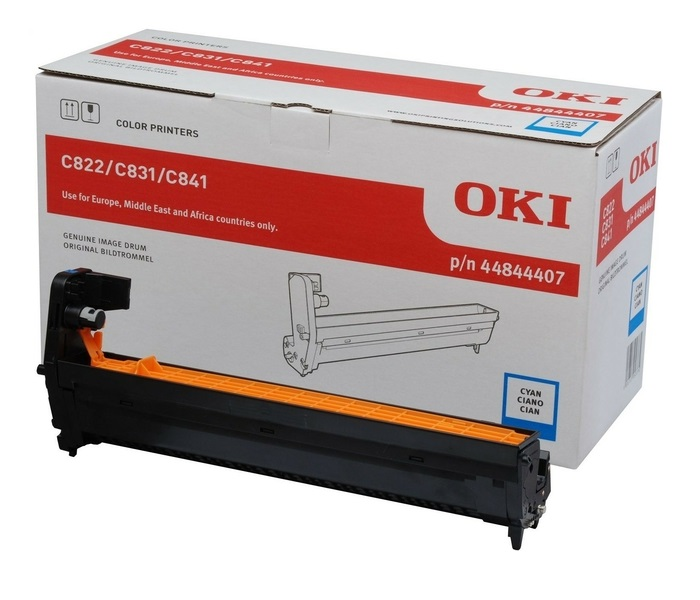 OKİ C822/C831/C841 (p/n 44844407) (Cyan Durum)
