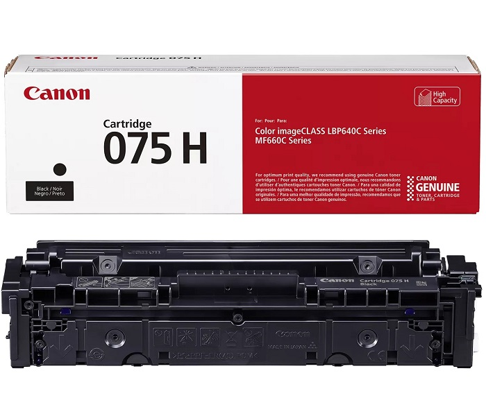 Canon CRG-075HBK-6365C002 (LBP646/LBP647/MF662/MF663/MF664/MF665/MF667) (Black)