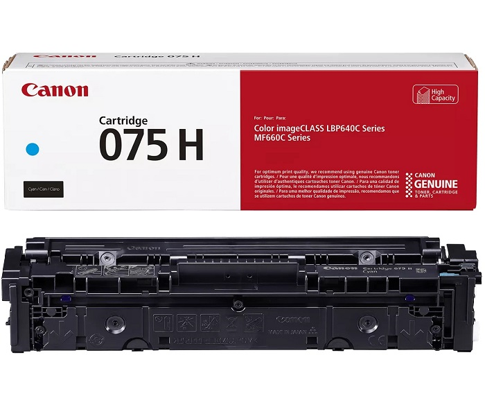 Canon CRG-075HC-6368C002 (LBP646/LBP647/MF662/MF663/MF664/MF665/MF667) (Cyan)