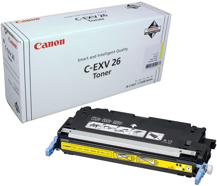 Canon C-EXV 26 Y/1657B006 (İR C1021/İR C1022/İR C1028) (Yellow)
