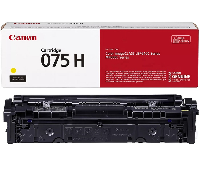 Canon CRG-075HY-6366C002 (LBP646/LBP647/MF662/MF663/MF664/MF665/MF667) (Yellow)
