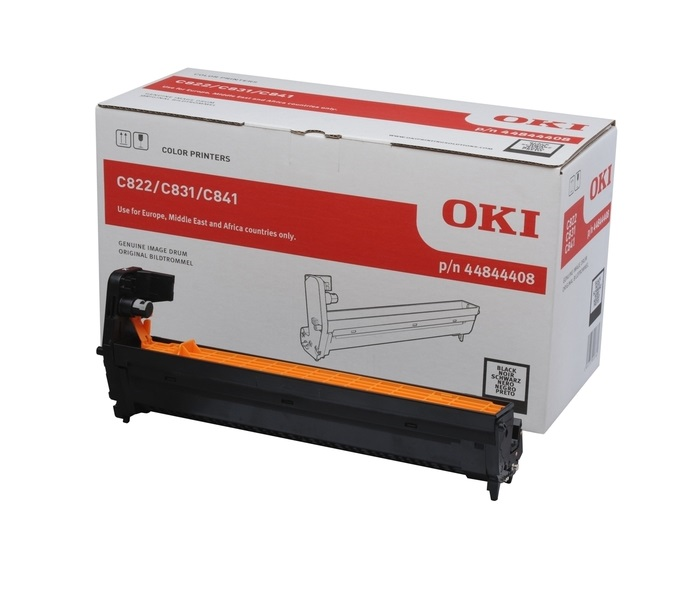 OKİ C822/C831/C841 (p/n 44844408) (Black Durum)