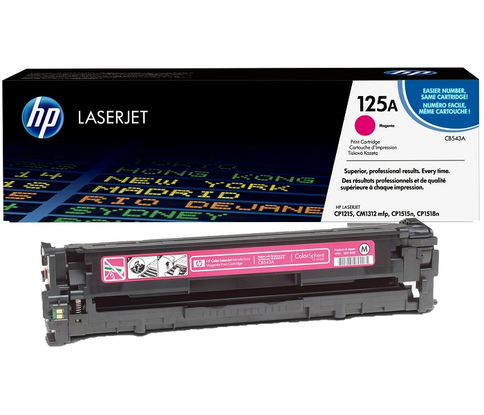 HP CB543A-125A (Magenta)