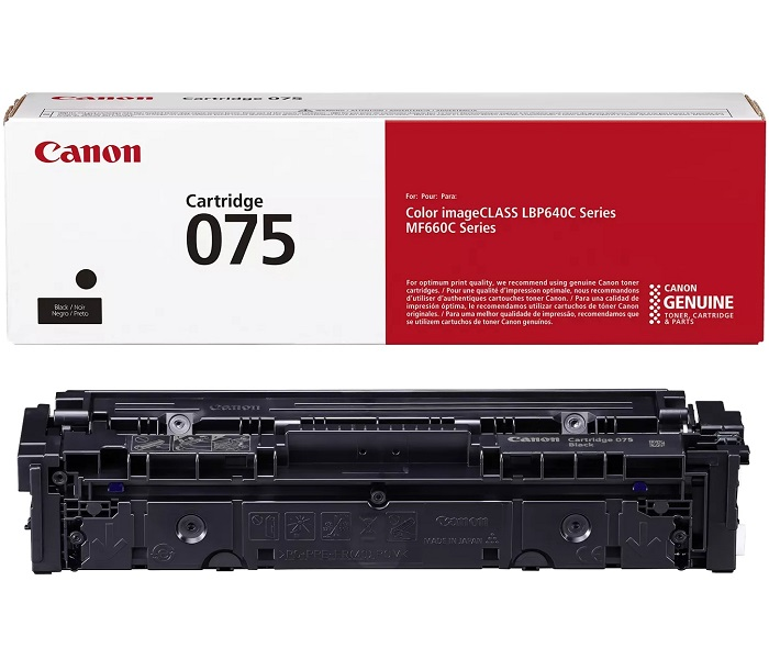 Canon CRG-075BK-6365C002 (LBP646/LBP647/MF662/MF663/MF664/MF665/MF667) (Black)