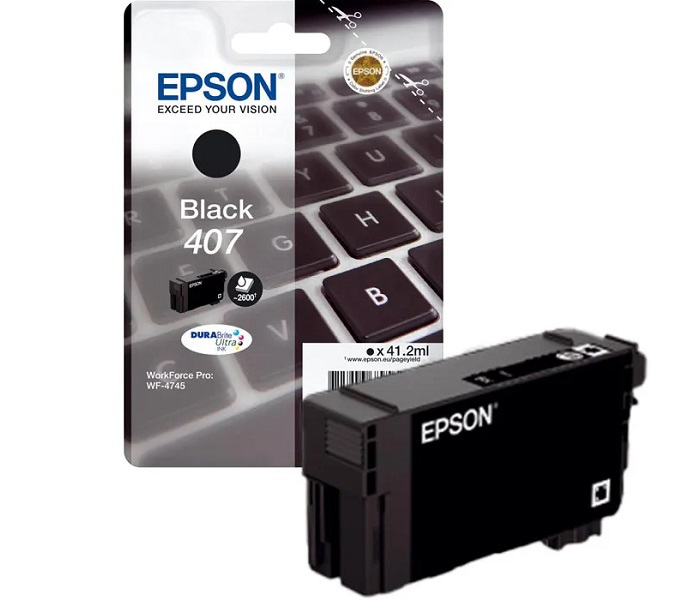EPSON 407/WorkForce Pro WF-4745 (C13T07U140) (Black)