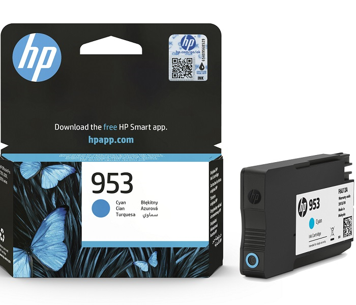 HP 953-F6U12AE (Pro 7720/Pro 7730/Pro 7740/Pro 8210/Pro 8218/Pro 8700/Pro 8710/Pro 8715) (Cyan)