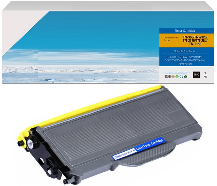 Brother TN-2150 (HL-2140-2170-DCP-7030-7040-7045-MFC-7320-7340-7440-7450-7840-(Black)