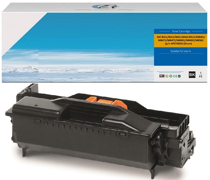 OKİ B411/B412/B431/B432/B512/MB461/MB471/MB472/MB491/MB492/MB562 (p/n 44574302)-(Drum)